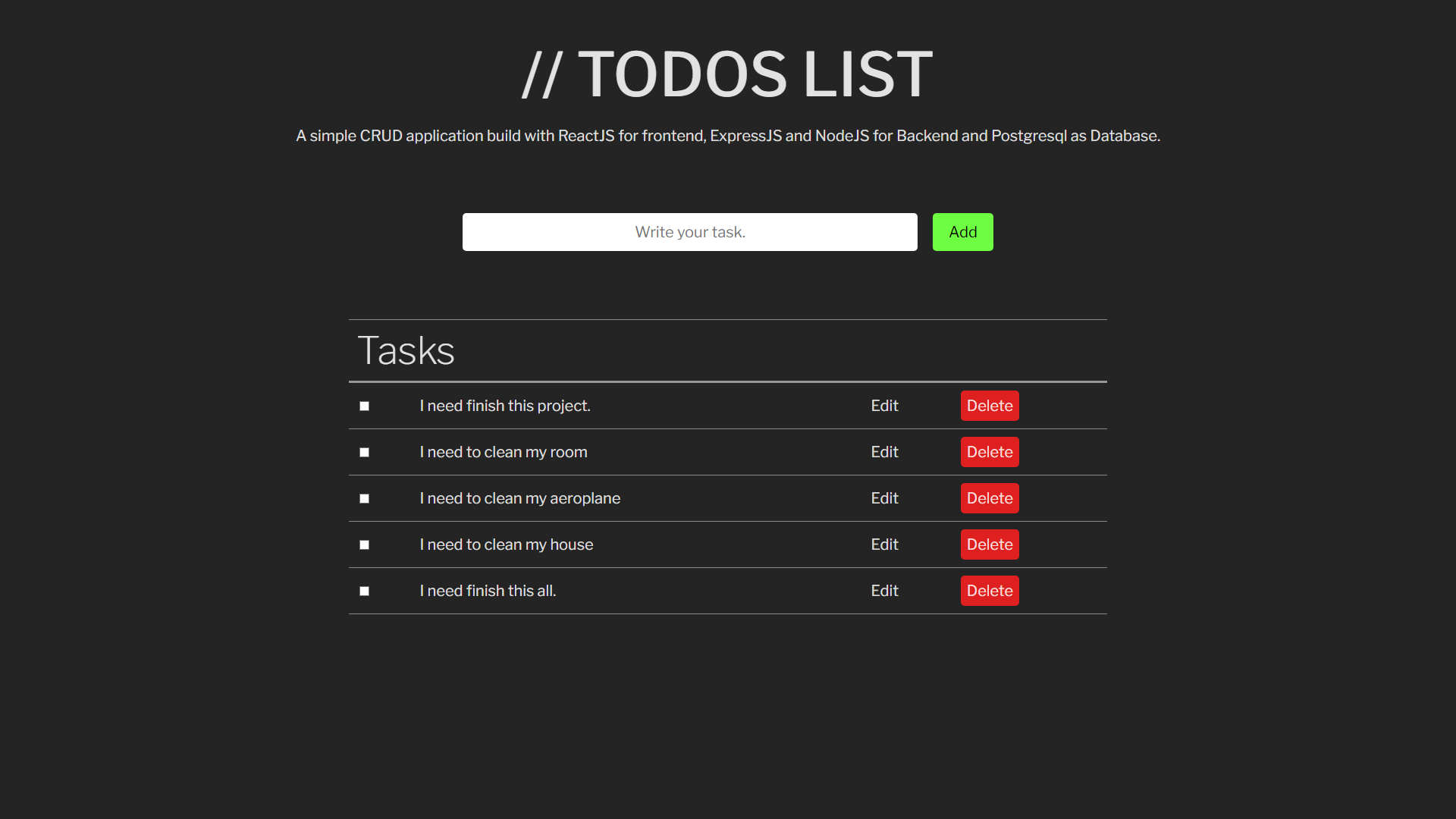 todolist